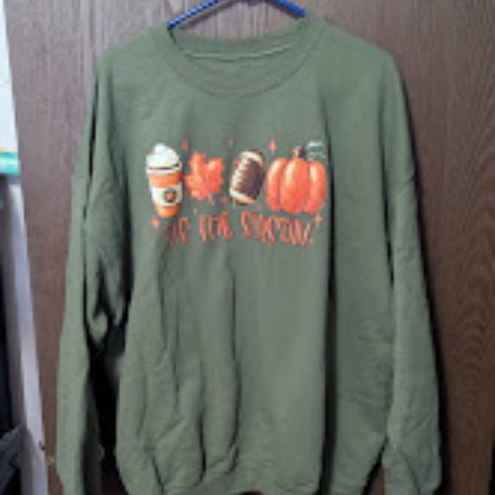 Tis' The Season Fall Sweatshirt, size 2XL